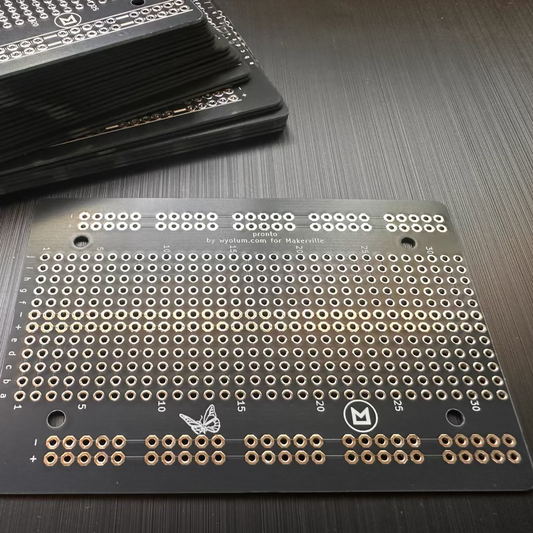 Makerville Pronto - MB-102 Breadboard Companion PCB | 5 pieces