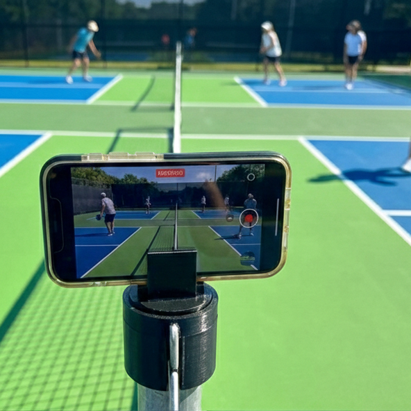 Pickleball Pro Court-Side Phone Holder