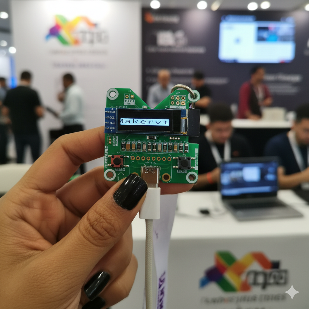 The Makerville Badge