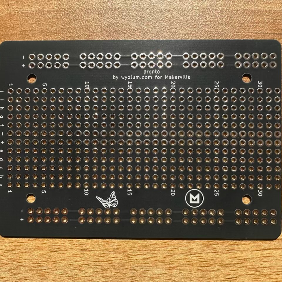 Makerville Pronto - MB-102 Breadboard Companion PCB | 5 pieces