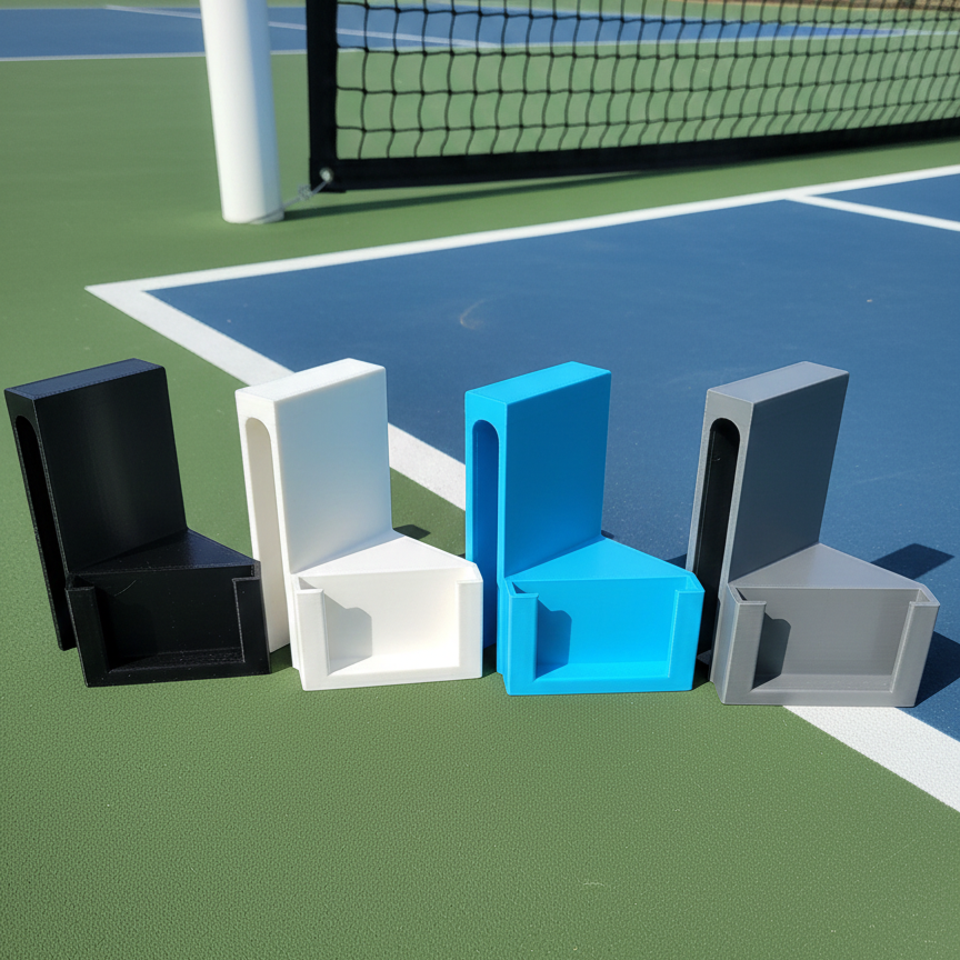 Pickleball & Paddle Dual-Angle Phone Holder